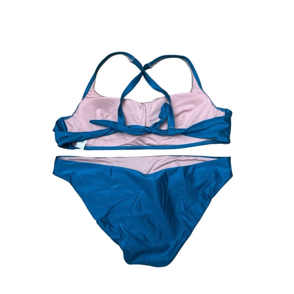 Arena Shila Bikini Bralette Size XL In Galapagos Beach Swim Removable Cups NWT - Picture 4 of 8